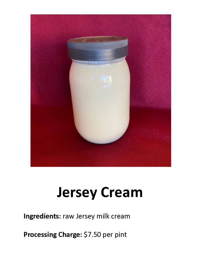 Jersey Cream -Pint