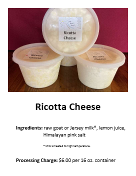 Ricotta Cheese